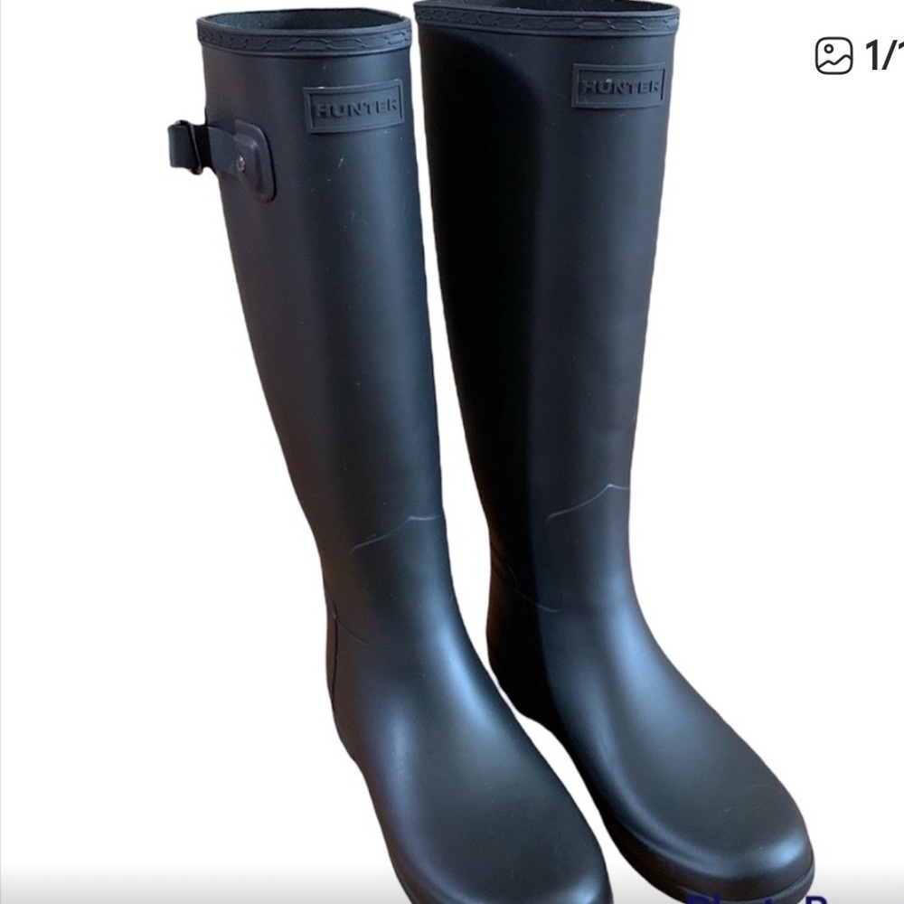 Hunter Black Women's Winter & Rain Boots